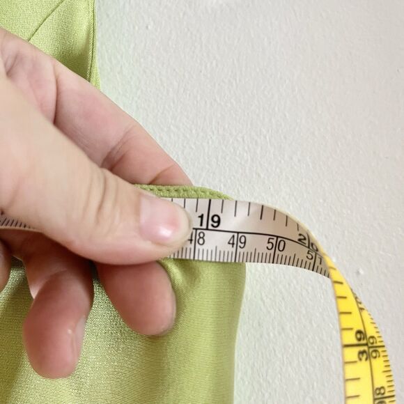 Hugo Buscati Collection Vintage 90s Silk Square Neck Mini Dress Sz 10 New - Picture 5 of 7